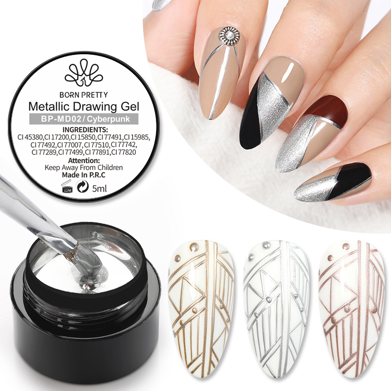 BORN PRETTY 5ml Metal Jel Oje  - Resin Art Rose incelemesi ve fiyatı
