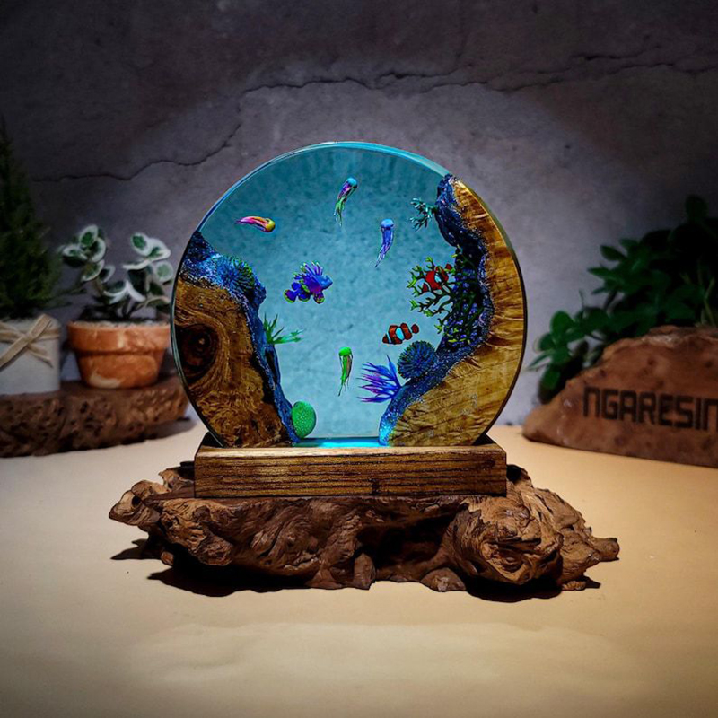 Okyanus Akvaryumu Organizma Re - Resin Art Baby incelemesi ve fiyatı
