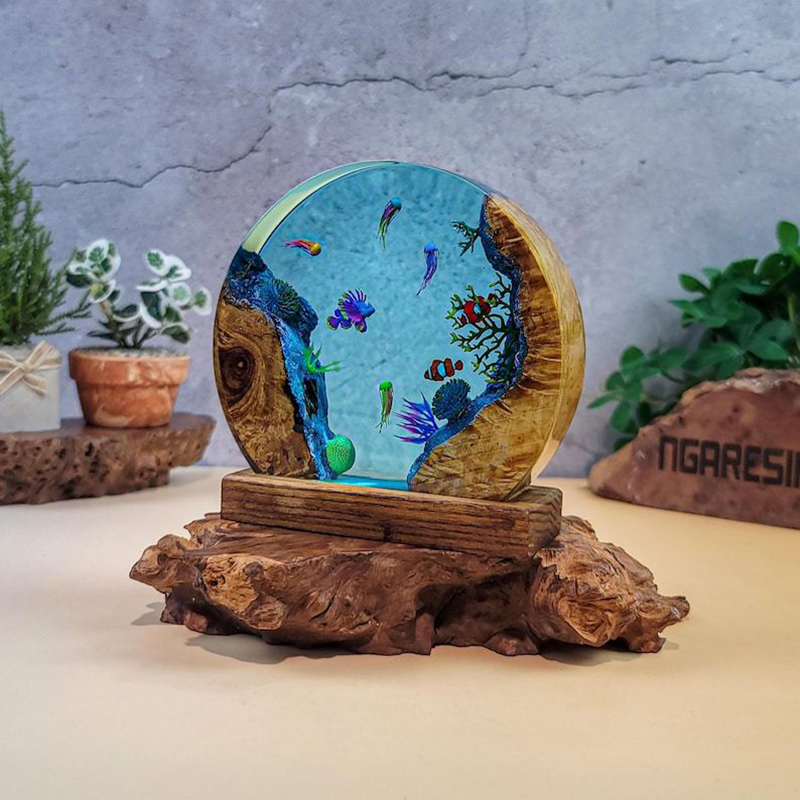 Okyanus Akvaryumu Organizma Re - Resin Art Baby incelemesi ve fiyatı