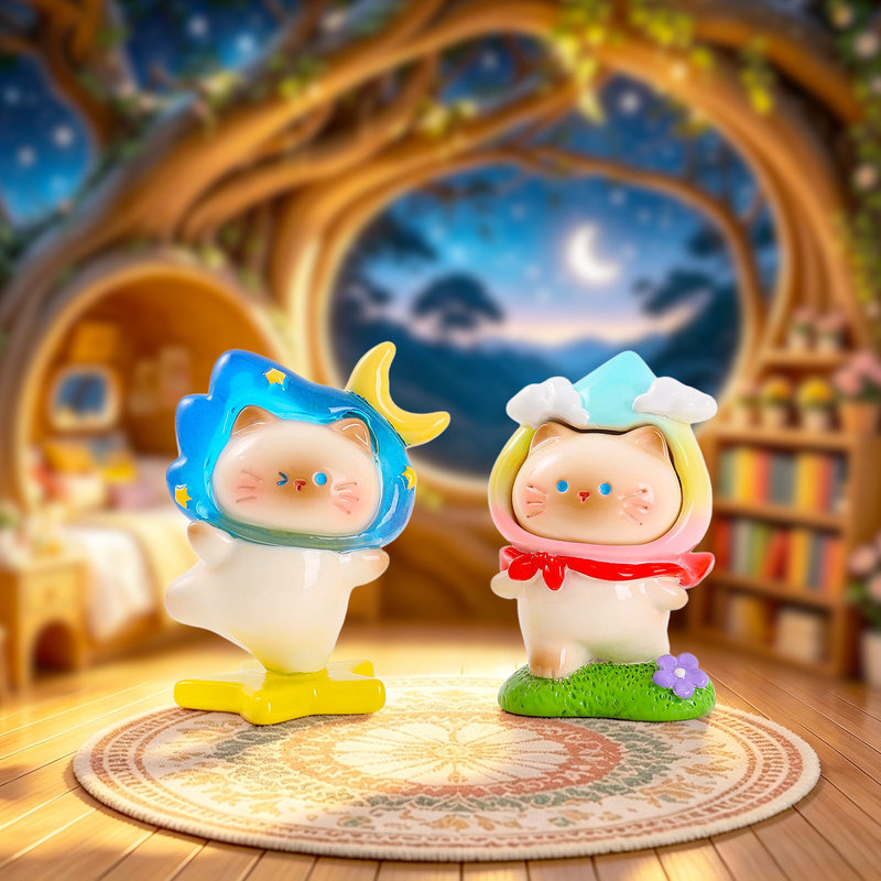 Sevimli Kedi Temalı, Hareketli - Resin Art Case incelemesi ve fiyatı