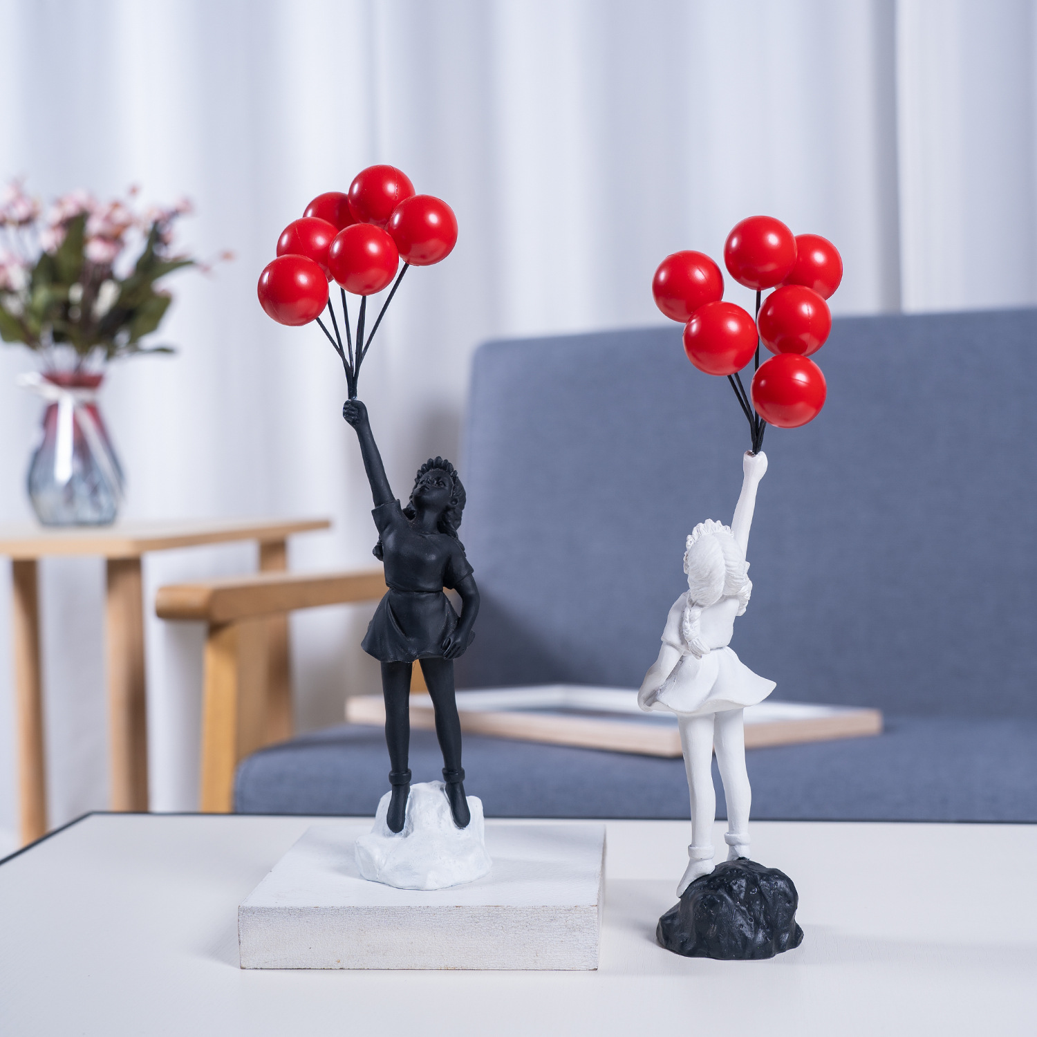 Banksy Heykelciği Sanat Eseri  - Resin Art Wedding Gift incelemesi ve fiyatı